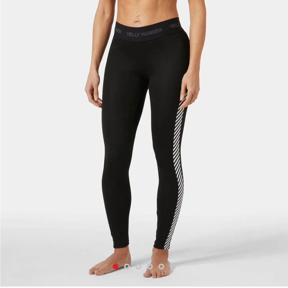 Helly Hansen Black LIFA Base Layer Pants